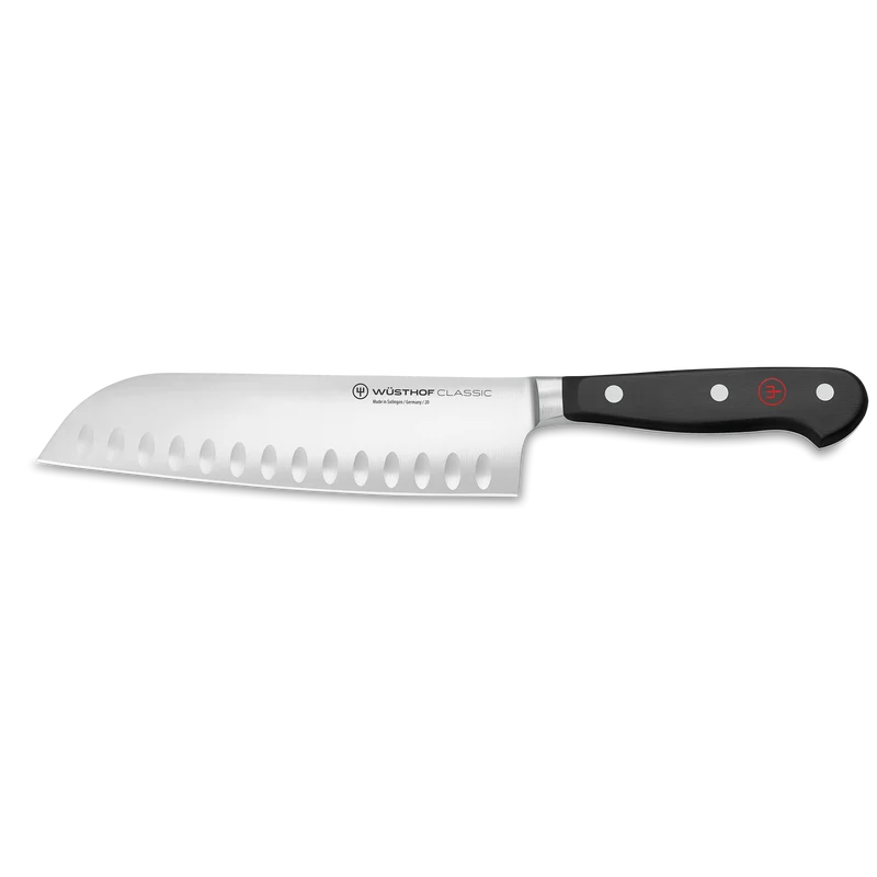 Santoku à lame alvéolée 17 cm/ 7" - Classic