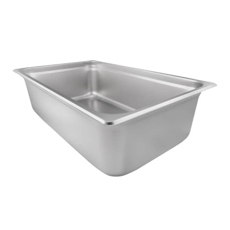 Bac Gastro - Profondeur 6" - Antiblocage 25 Calibre NSF 18-8 A/I