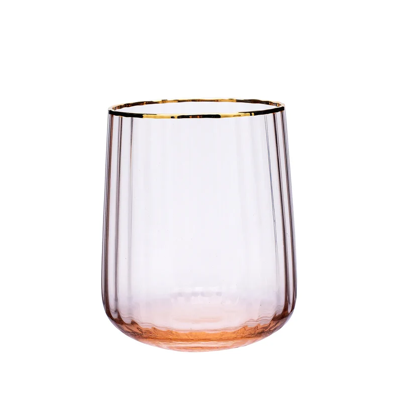 Verre à eau Karaca Misty Line, orange