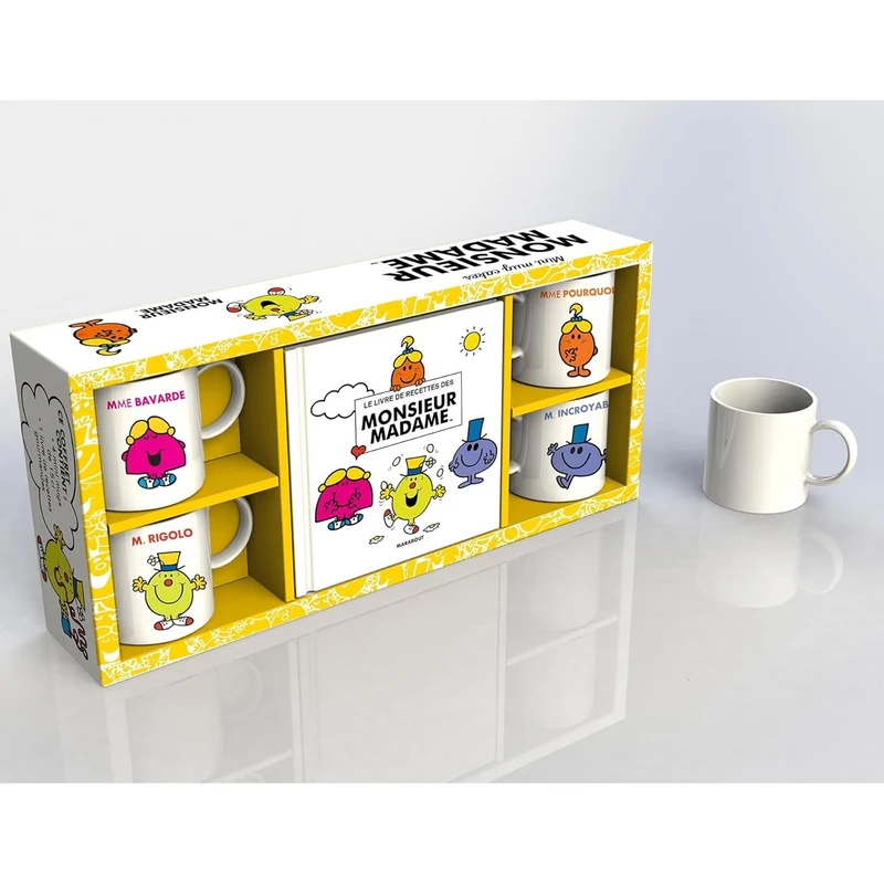 Coffret mini mug cake Monsieur-Madame