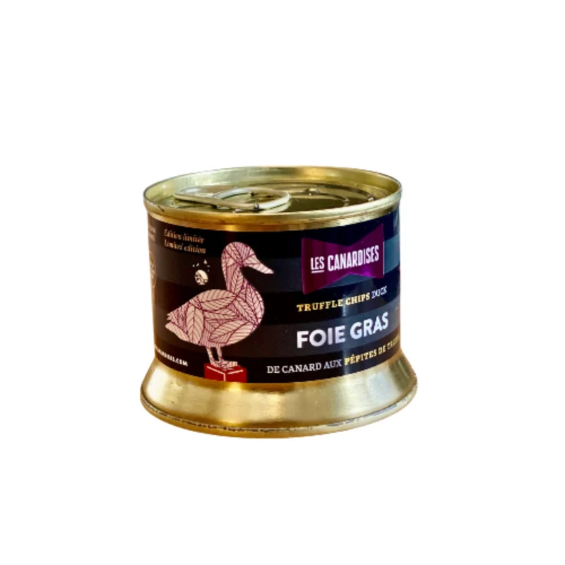 Bloc de Foie Gras de canard aux pépites de truffes 140g