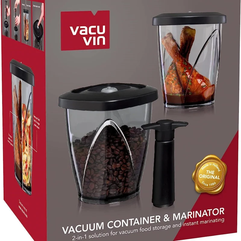 Boîte de conservation du café sous vide 1.3L/44 oz - Vacu Vin *