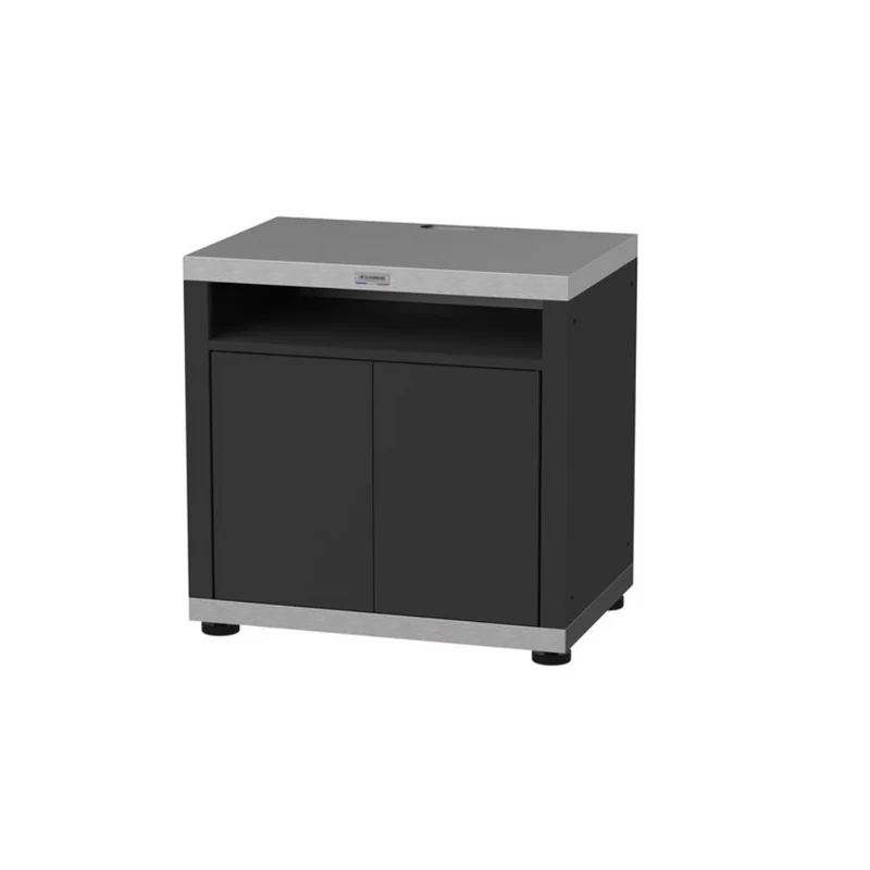 Meuble cuisson avec tablette, 80 x 55 cm duo