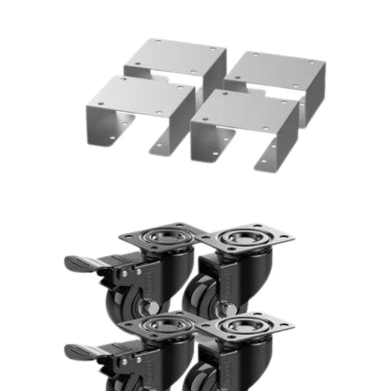 Kit roues meubles de cuisine (Paquet de 4)