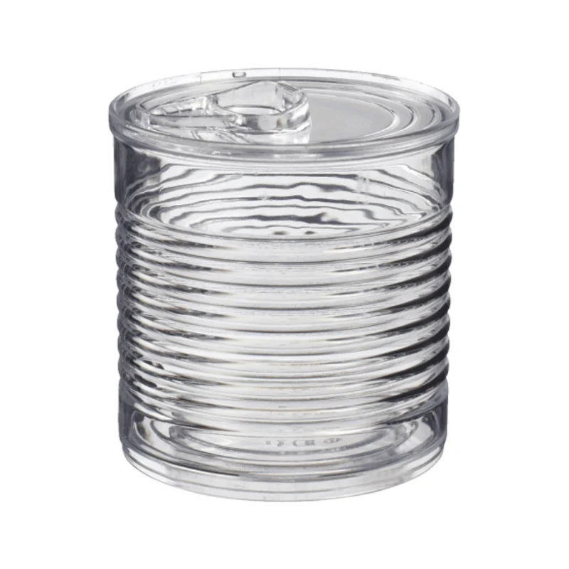 Boite de conserve transparente 60 ml