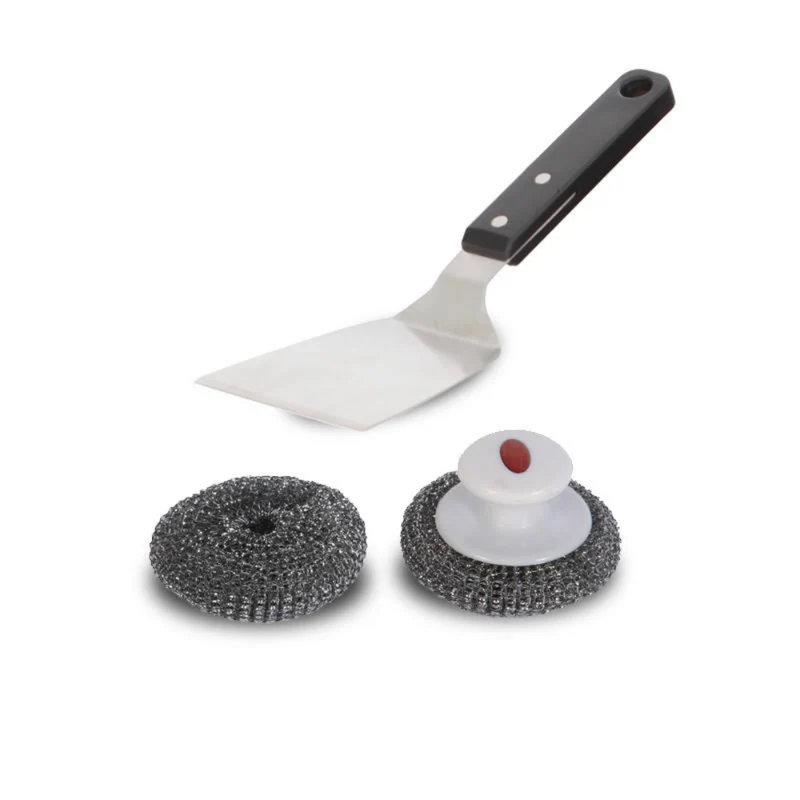 Kit nettoyage (1 spatule + boules inox) - Le Marquier