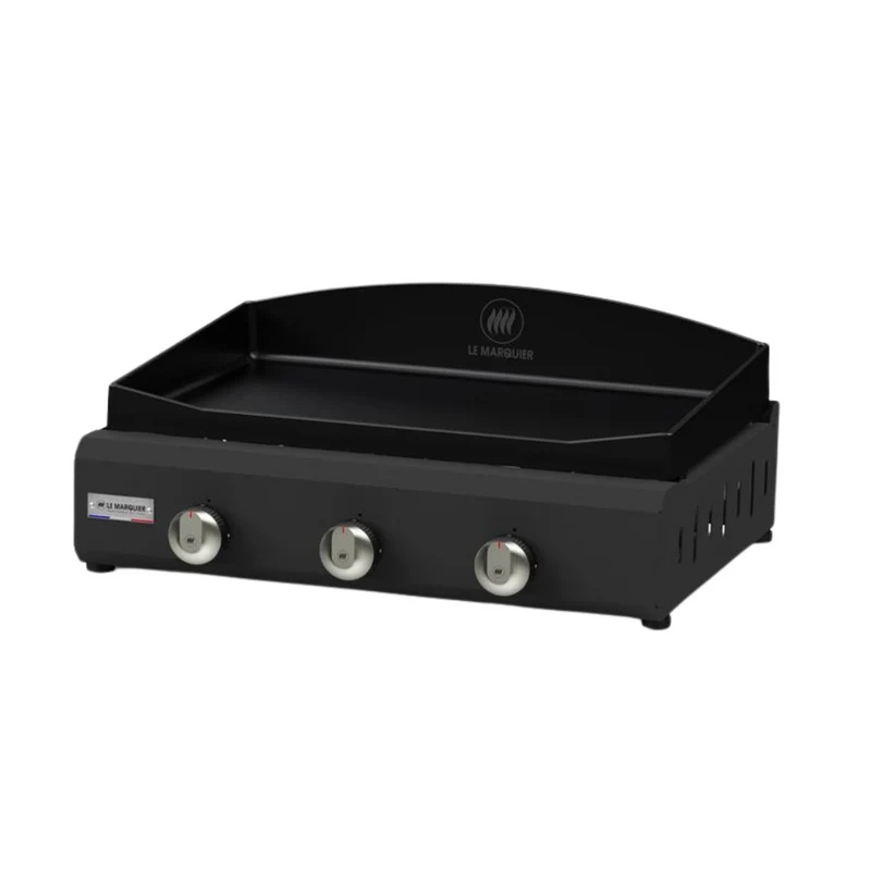 Plancha Amalia Gaz 360 Noir - Le Marquier