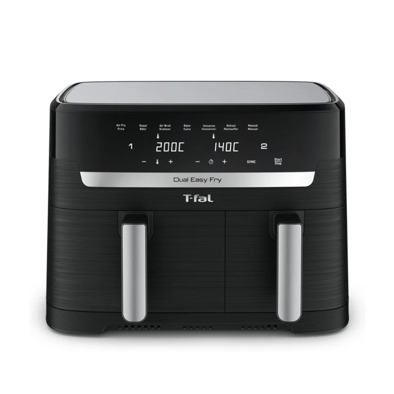 Friteuse à air, deux tiroirs 8,3 L- T-fal