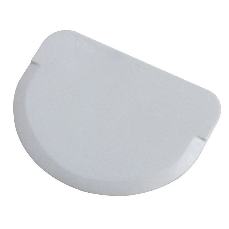 Corne pâtissière rigide - raclette blanche - 120 x 90 mm