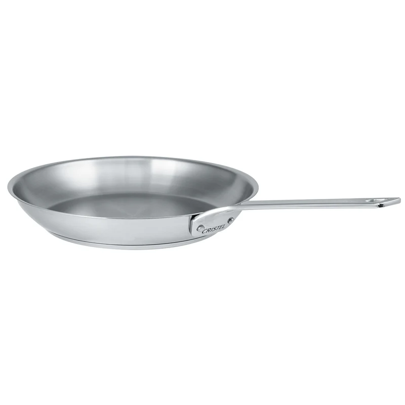 Poêle en Inox Brossé Cristel - Collection 1826
