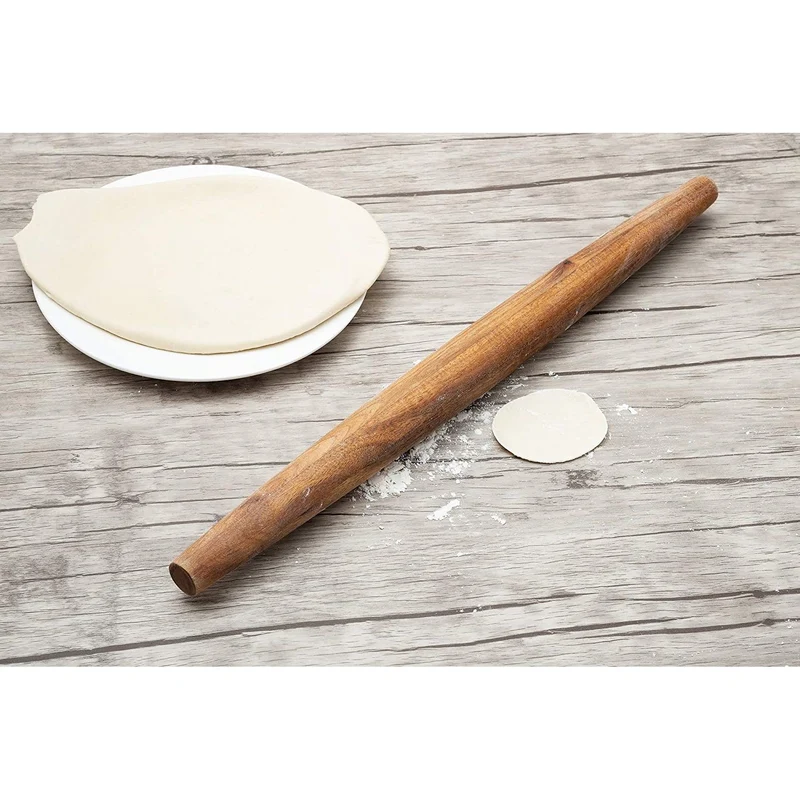 Rouleau à pâte en acacia 20''