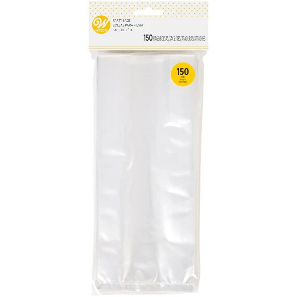 Sacs à friandises transparents, 150 pièces