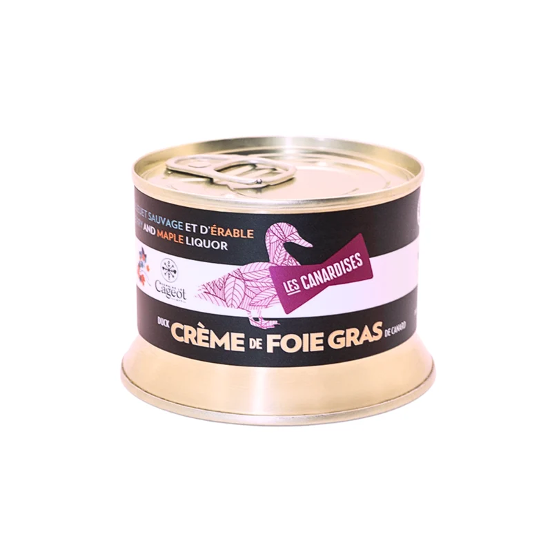 MOUSSE de Foie Gras de canard – Érable et Bleuet - 140g