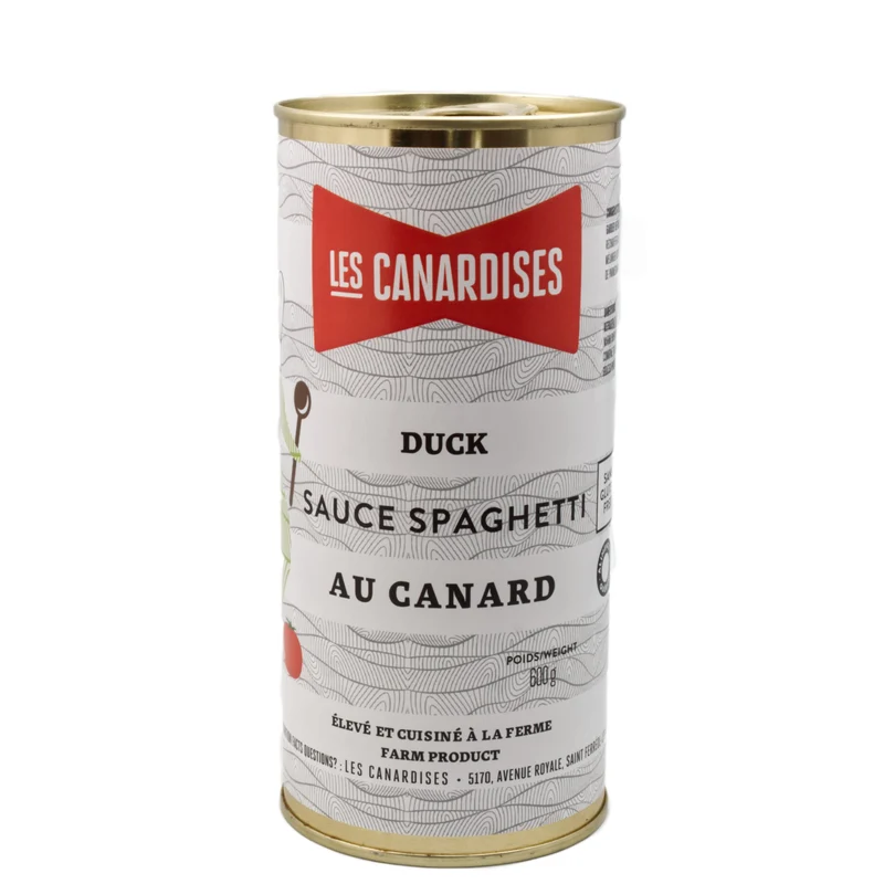 SAUCE SPAGHETTI au canard - 600g