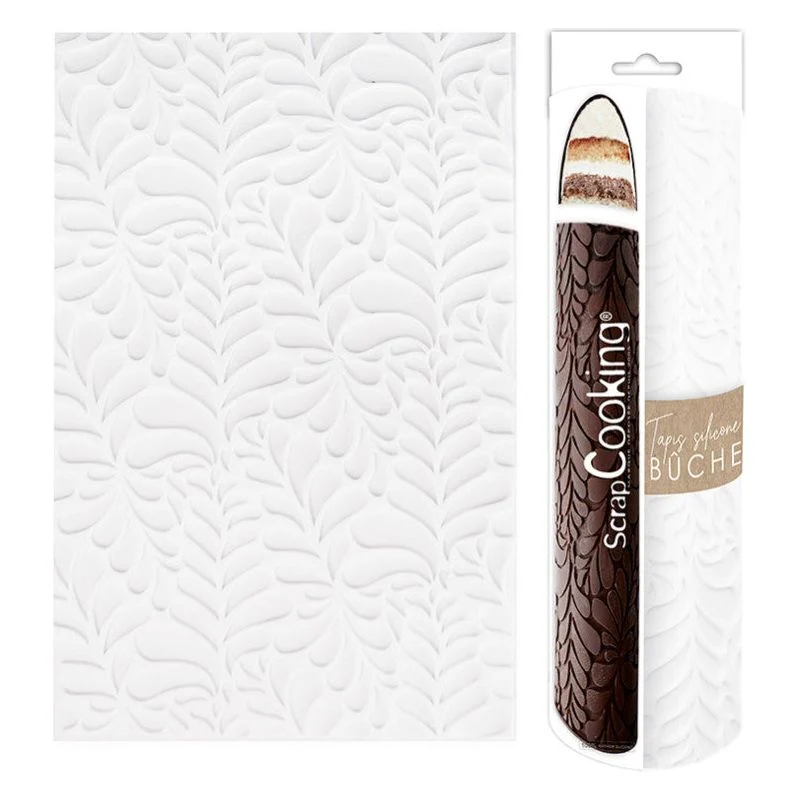 Tapis 3D bûche silicone Ondine