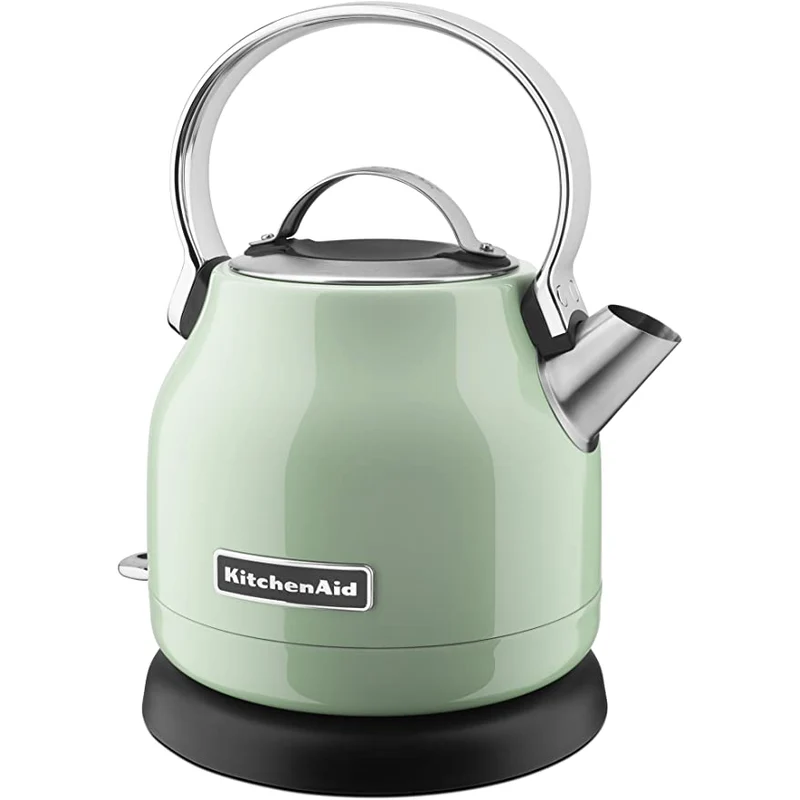 Bouilloire électrique en acier Pistache 1,25L-1.75qt