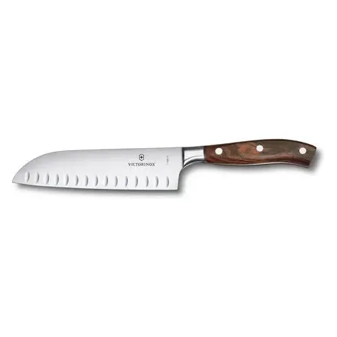 Grand Maître Wood Couteau Santoku 17cm-7''