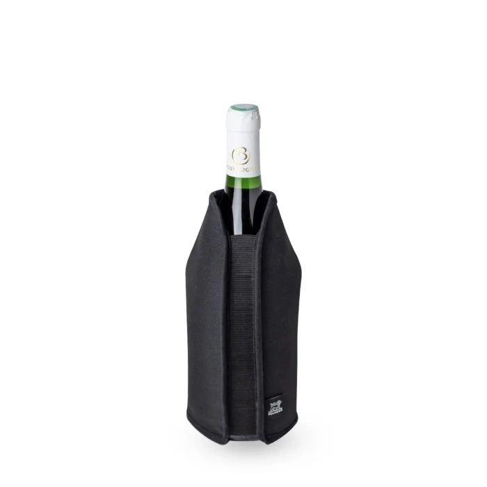 Rafraîchisseur extensible Vins & Champagnes, noir, 23 cm