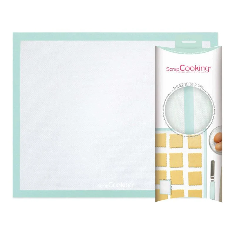 Tapis silicone en fibre de verre 30 x 40cm