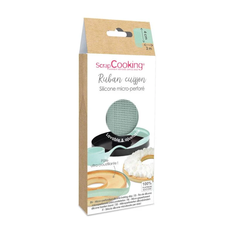 Ruban de cuisson silicone micro-perforé - H4cm X 2m