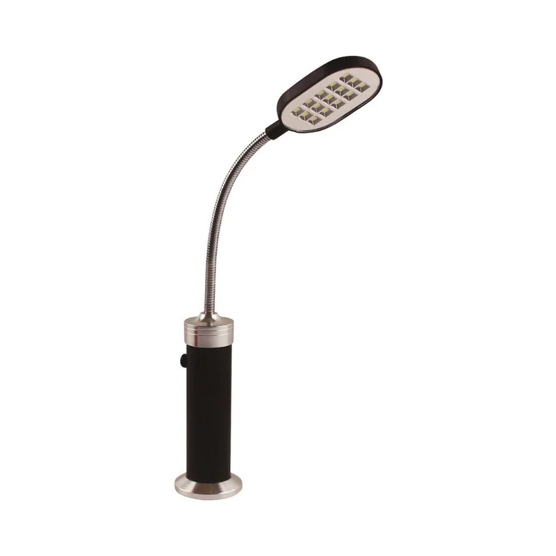Lampe de gril rotative, argent