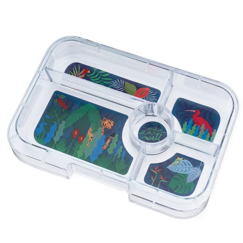 Yumbox - Tapas Plateau Jungle (5 compartiments) *