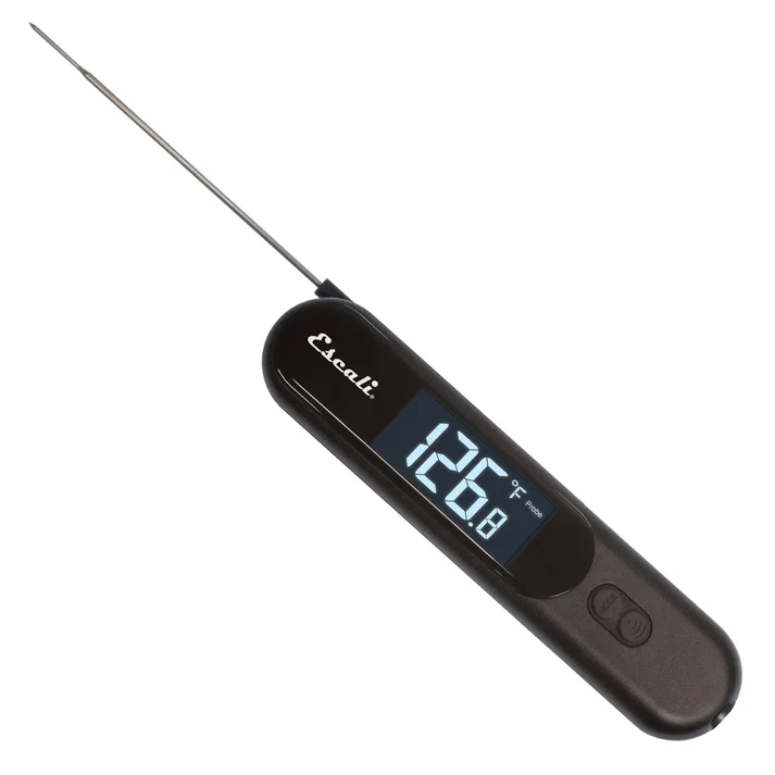Thermomètre numérique infrarouge de surface et à sonde pliable