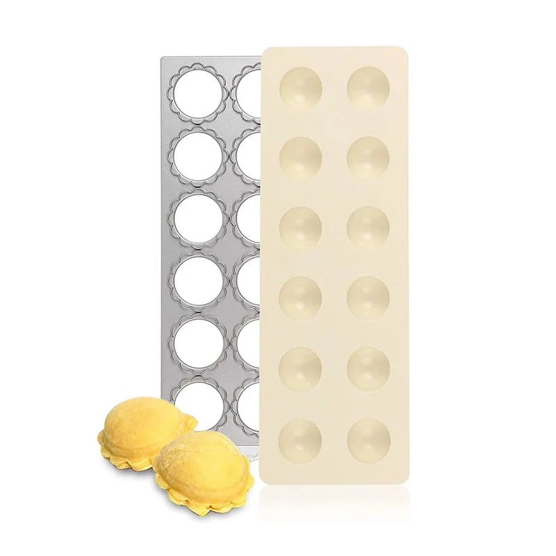 Moule à raviolis en forme de fleur aluminium