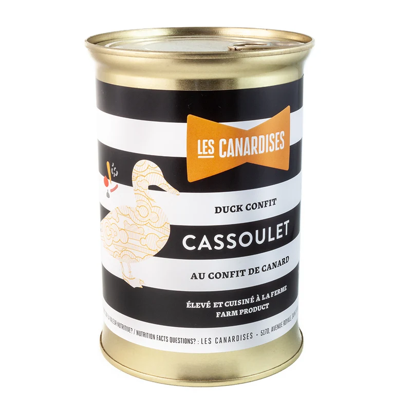 CASSOULET au confit de canard - 850g