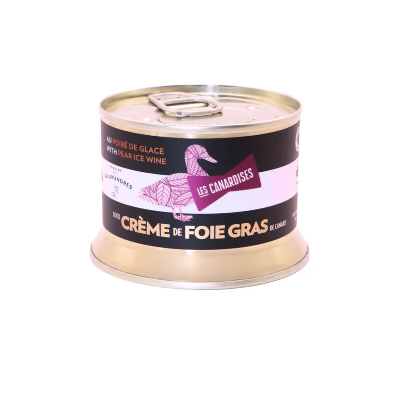 Crème de Foie Gras de canard – Poiré de Glace - 140g