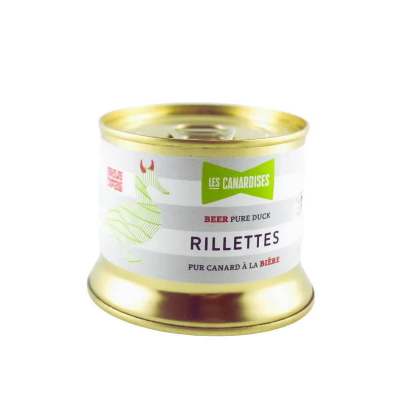 Rillettes de canard à la Bière - 150g