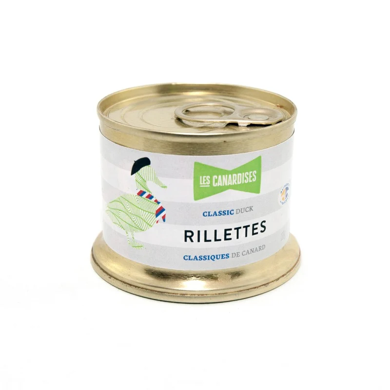 Rillettes de canard - Classiques - 150gr
