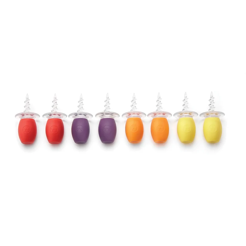 Ensemble de 8 piques à maïs vissables silicone !