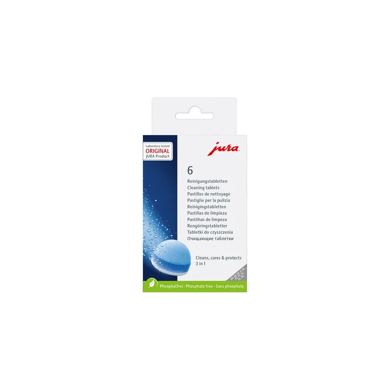 Pastilles de nettoyage 3 phases JURA