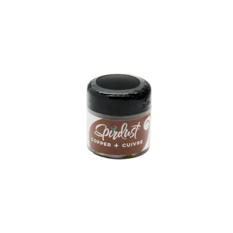 Poudres brillantes comestibles pour boissons - CUIVRÉ - SPIRDUST