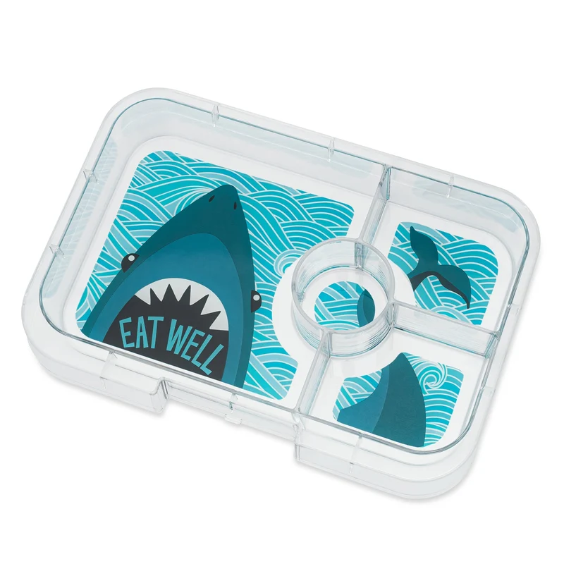 Yumbox - Tapas Plateau Requin (4 compartiments) *