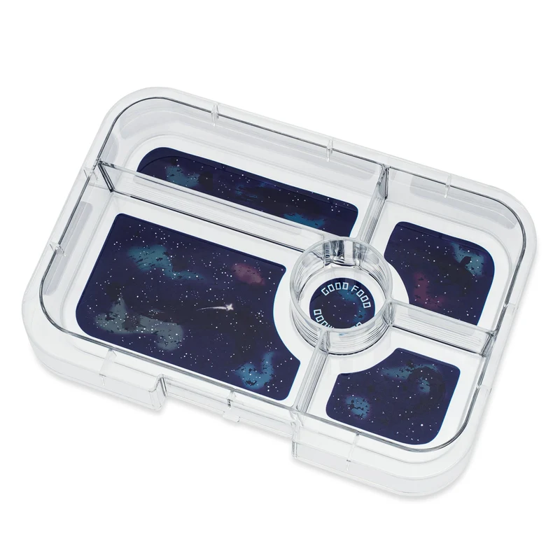 Yumbox - Tapas Plateau Espace (5 compartiments) !