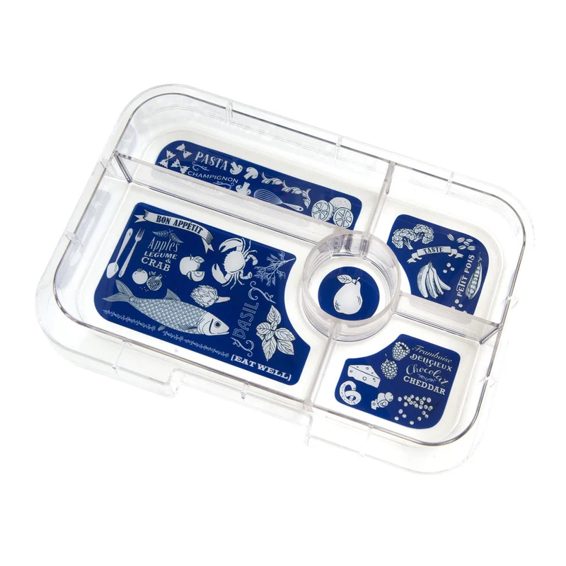 Yumbox - Tapas Plateau Bon Appetit Bleu Foncé (5 compartiments)