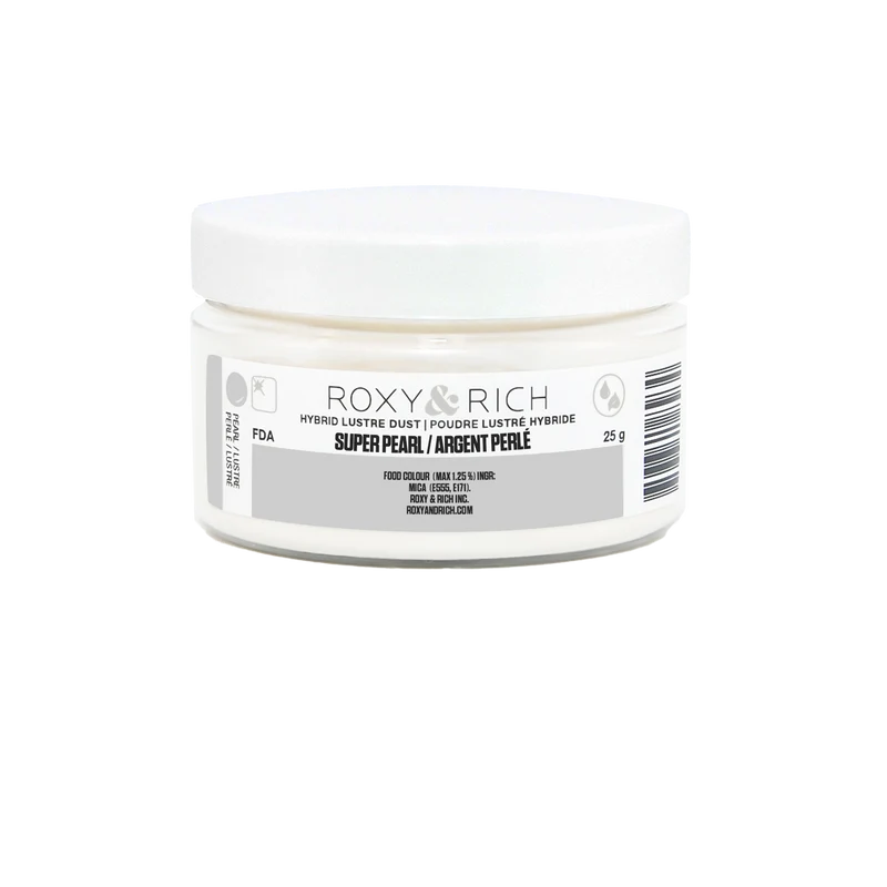 Poudre lustrée hybride Argent Perlé