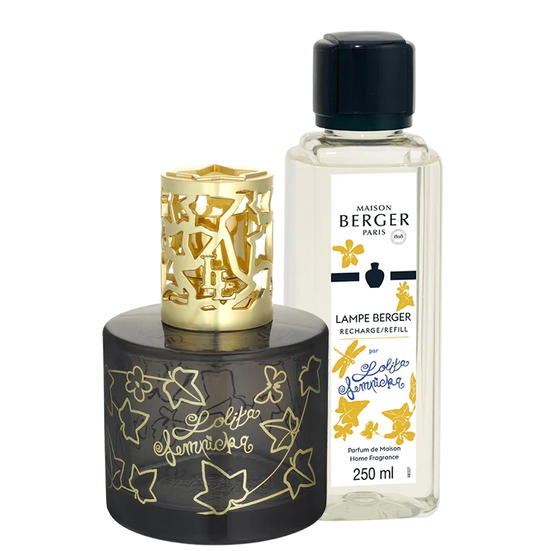 Coffret Lampe Berger Pure Lolita Lempicka noire + parfum Lolita Lempicka