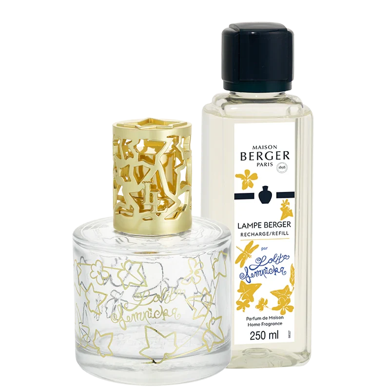 Coffret Lampe Berger Pure Lolita Lempicka transparente + parfum Lolita Lempicka