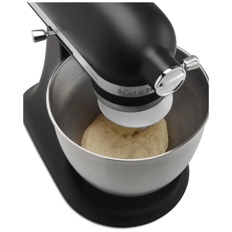 Batteur sur socle KitchenAid 4.7 L (5 pintes) Artisan - Noir mat