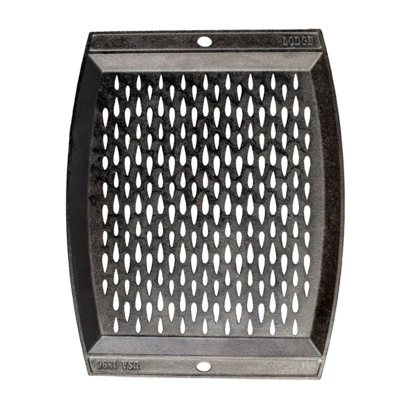 Grille perforée en fonte 15X12"