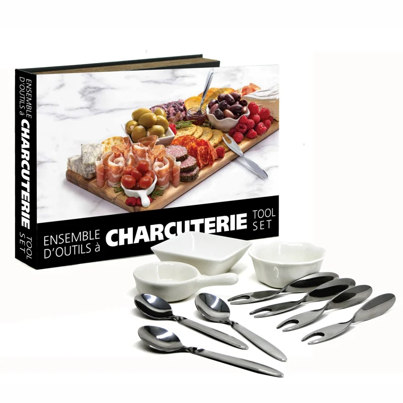Ensemble d'outils à charcuterie - 10 pièces