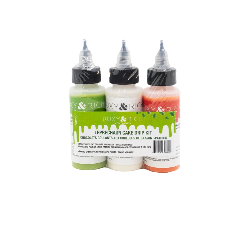 Chocolat Coulant - Mini Cake Drip spécial St-Patrick (3x75g)