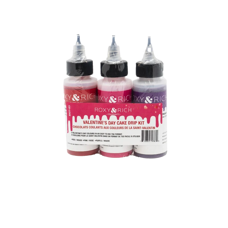 Chocolat Coulant - Mini Cake Drip spécial Saint-Valentin (3x75g)