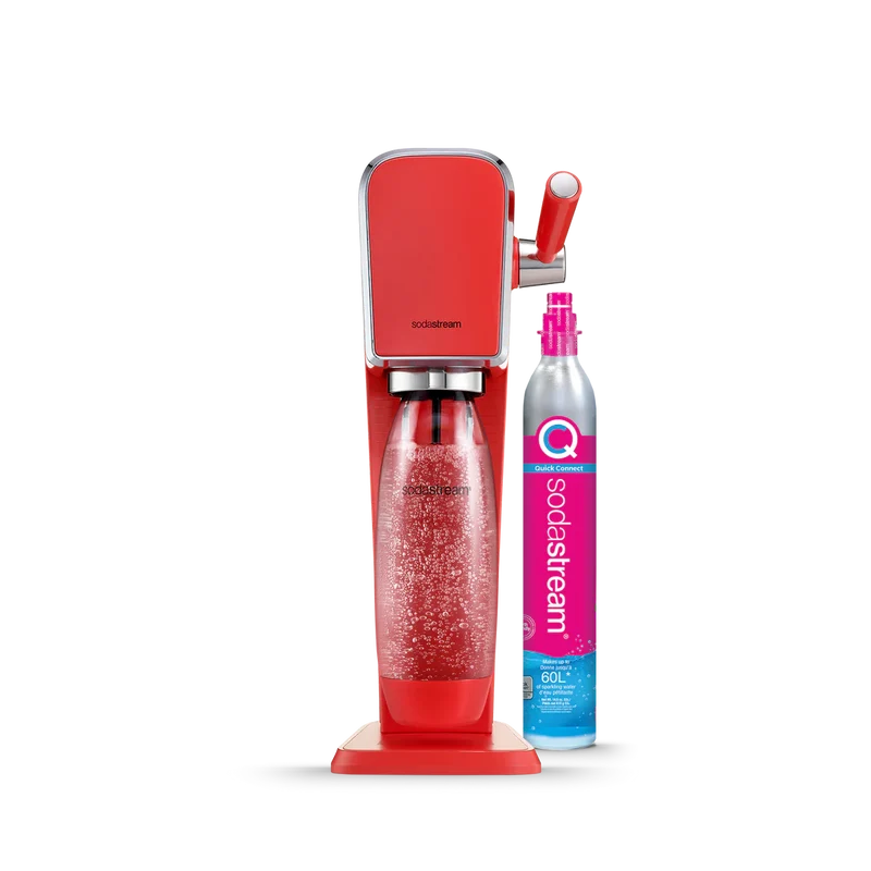Machine à soda et eau gazeuse SODASTREAM ART - Rouge