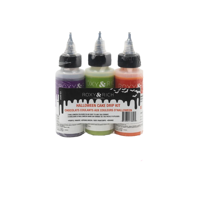 Chocolat Coulant - Mini Cake Drip spécial Halloween (3x75g)