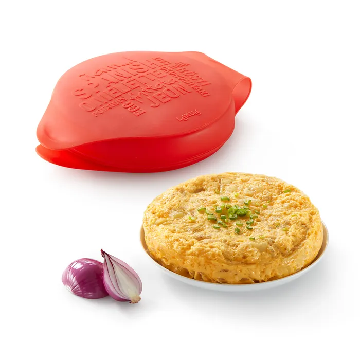 Moule à omelette Espagnol en silicone (Rouge) *