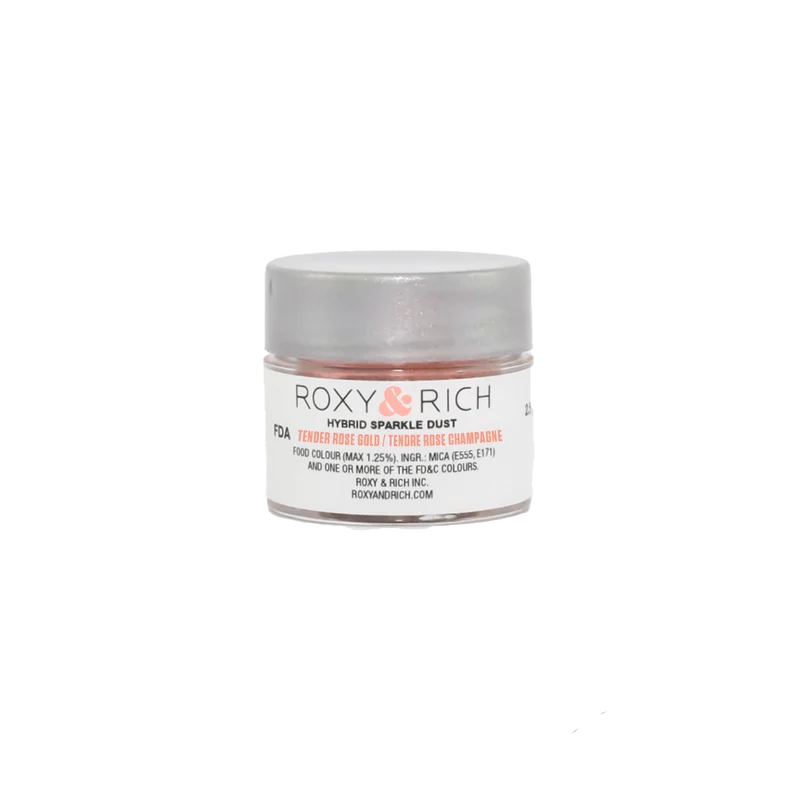 Poudre étincelante hybride Tendre Rose Champagne